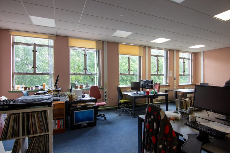 Desk spaces at St Anne's House