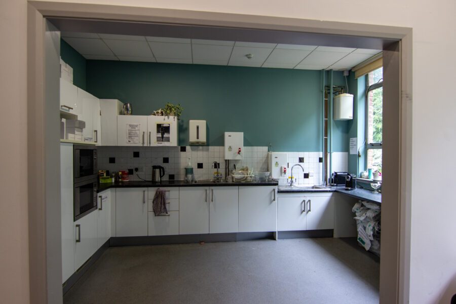 Kitchen at St Anne's House