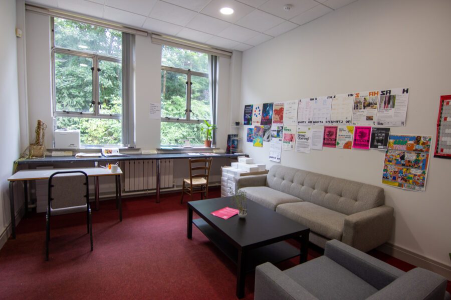 Community room at St Anne's House