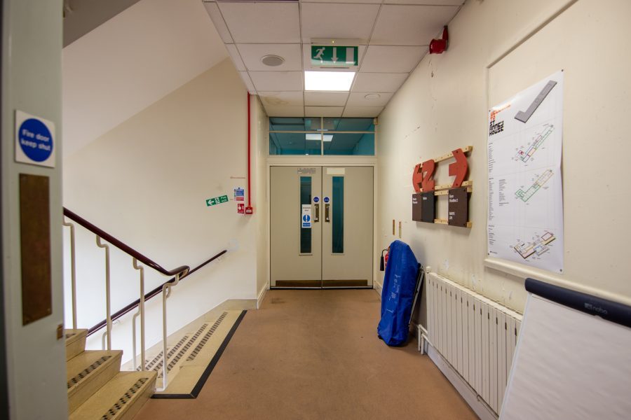 Stairwell at St Anne's House