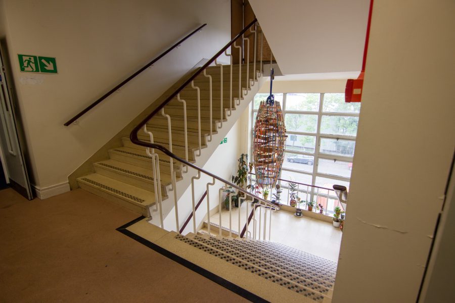 Stairwell at St Anne's House