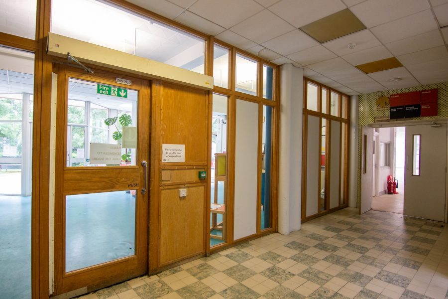 Corridor at St Anne's House