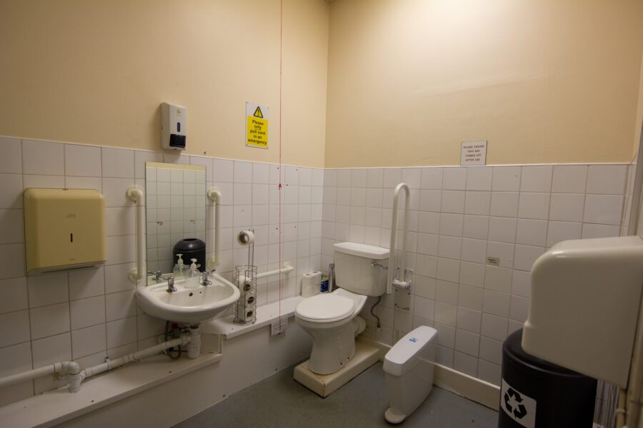 Toilet at St Anne's House