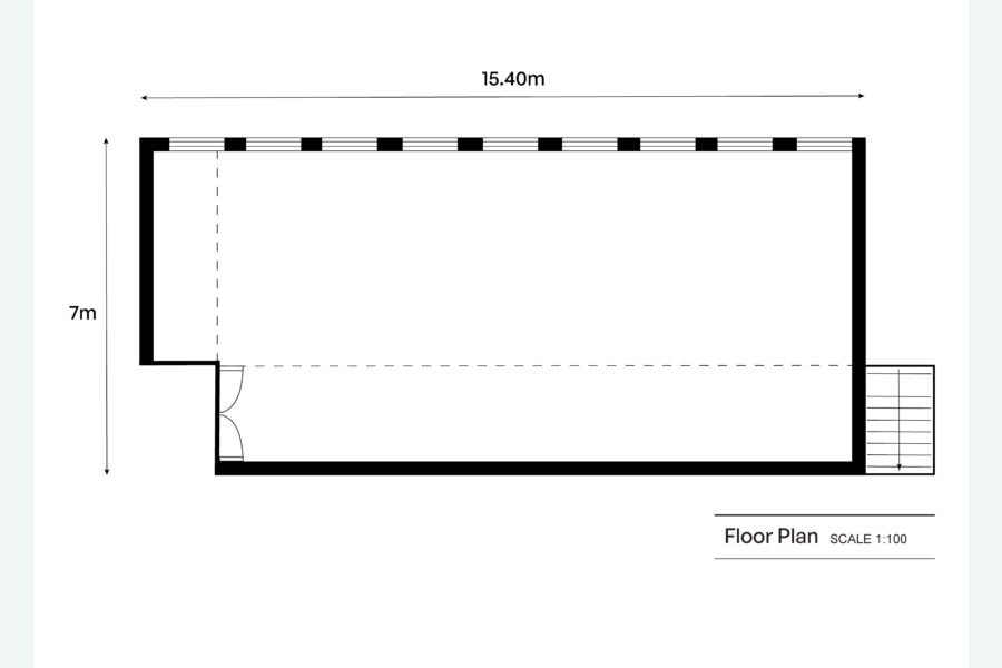 Mill Room-Empty-Floor Plan
